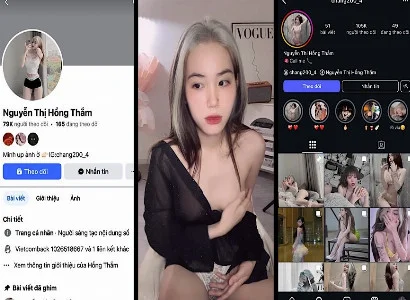 Cô nàng Nguyễn Thị Hồng Thắm để lộ đoạn phim chat cảnh nóng cực phê trên IG