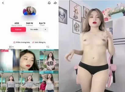 Nện em Tiktoker da trắng dáng đẹp cực ngon